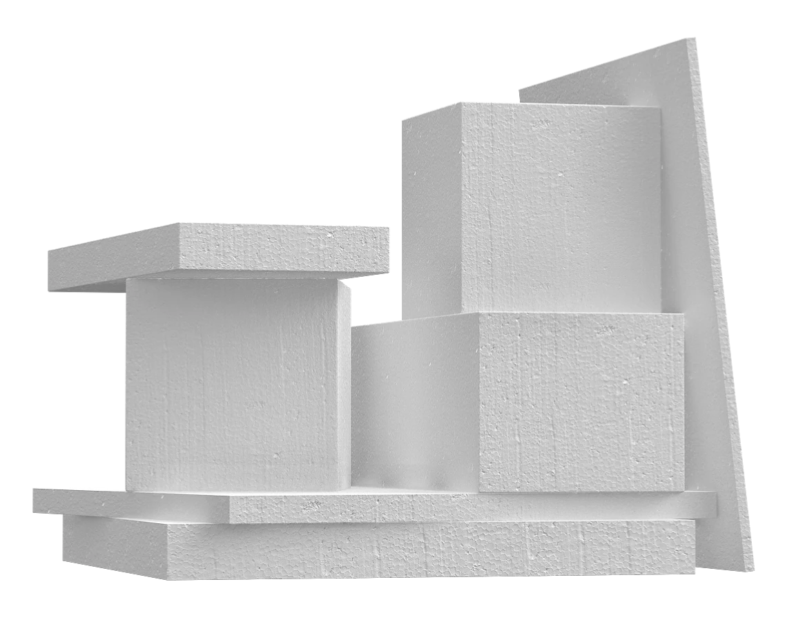 Casetones de EPS para losas de hormigón armado